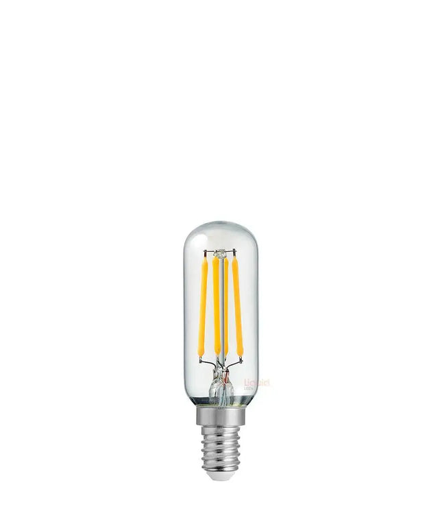 4W Tubular LED Bulb E14 Clear in Natural White
