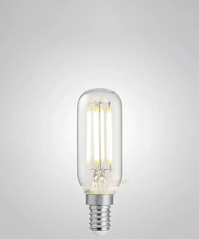 4W Tubular LED Bulb E14 Clear in Natural White