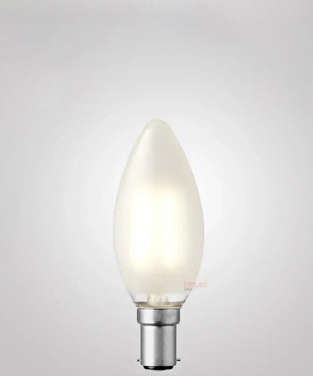4W Candle LED Bulb B15 Frost in Natural White