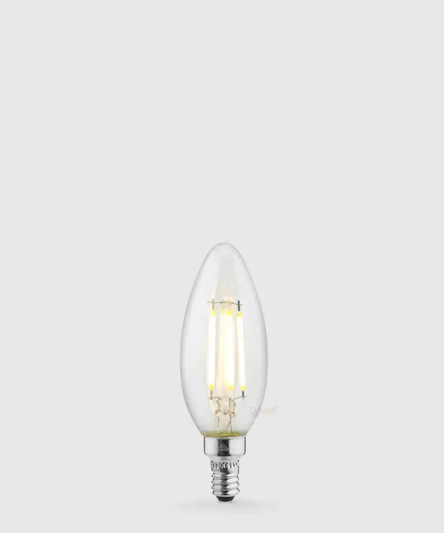 4W Candle LED Bulb E12 Clear in Natural White