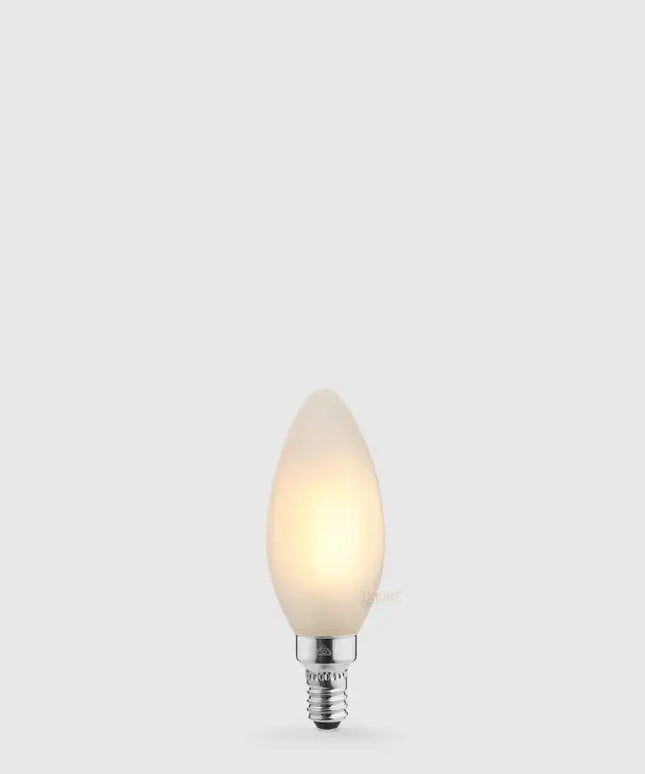 4W Candle LED Bulb E12 Frost in Warm White