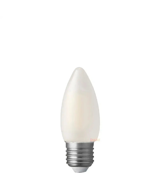 4W Candle LED Bulb E27 Frost in Natural White