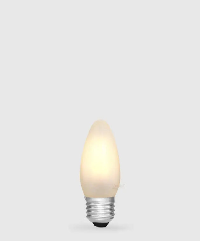4W Candle LED Bulb E27 Frost in Warm White