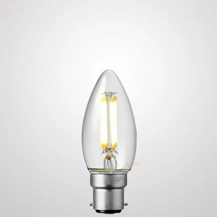 4W Candle LED Bulb B22 Clear in Natural White