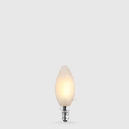 4W Candle LED Bulb E12 Frost in Warm White