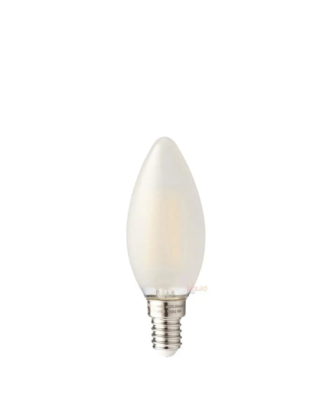4W Candle LED Bulb E14 Frost in Natural White