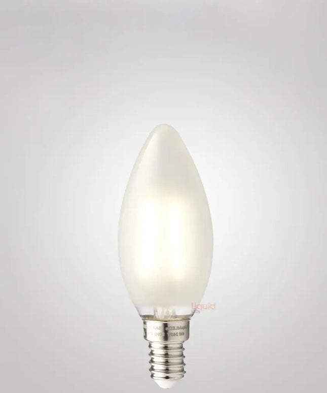4W Candle LED Bulb E14 Frost in Natural White