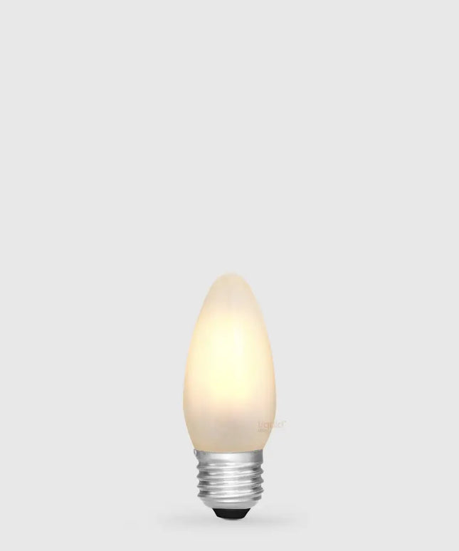 4W Candle LED Bulb E27 Frost in Warm White