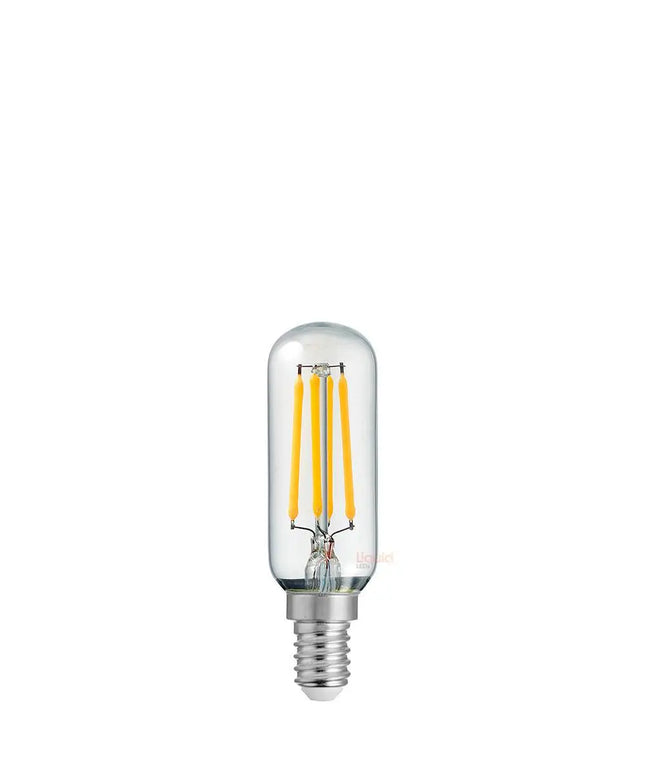 4W Tubular LED Bulb E14 Clear in Natural White