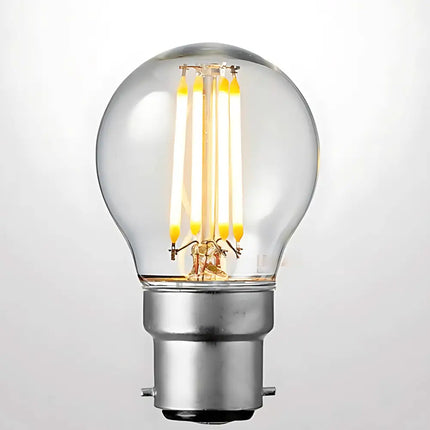 5.5W 806lm B22 2700K Clear Dimmable LED Fancy Round - Home & Garden > Lighting