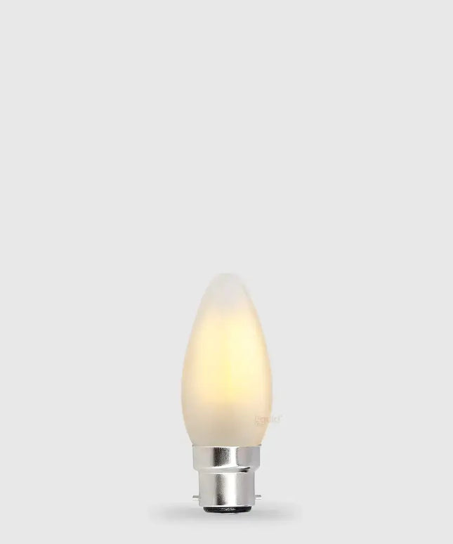 5.5W Candle LED Bulb B22 Frost in Warm White