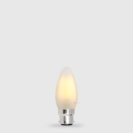 5.5W Candle LED Bulb B22 Frost in Warm White