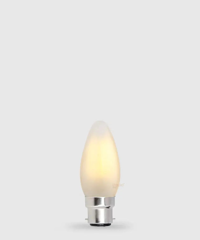 5.5W Candle LED Bulb B22 Frost in Warm White