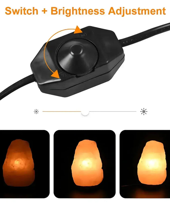 5-7kg Himalayan Salt Lamp on Timber Base - Home & Garden > Lighting > Night Lights & Ambient Lighting
