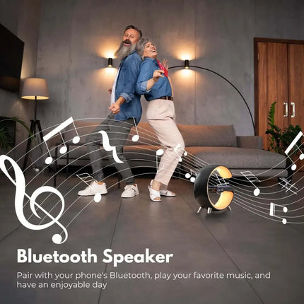 5 in 1 Bedside Table Lamp with 15W Quick Wireless Charger (Black) - Home & Garden > Lighting