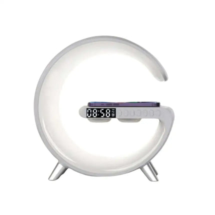 5 in 1 Bedside Table Lamp with 15W Quick Wireless Charger (White) - Home & Garden > Lighting