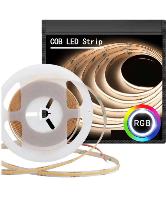 5 meter RGB Cobra Pro Indoor COB Dot Free Strip Light Kit - 75W-Strip Kit-Dropli