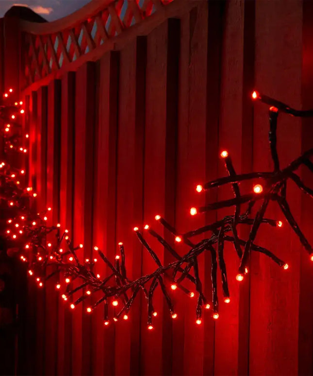 500 LED Connectable Cluster Light - 12 Colour Options - String Light