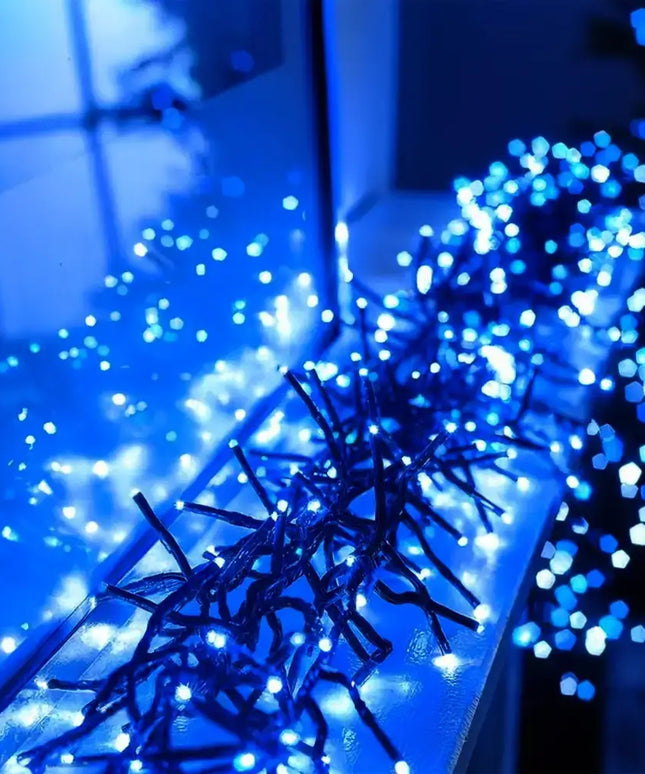 500 LED Connectable Cluster Light - 12 Colour Options - String Light