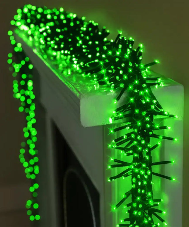 500 LED Connectable Cluster Light - 12 Colour Options - String Light