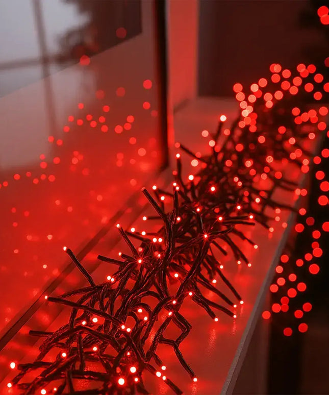 500 LED Connectable Cluster Light - 12 Colour Options - String Light
