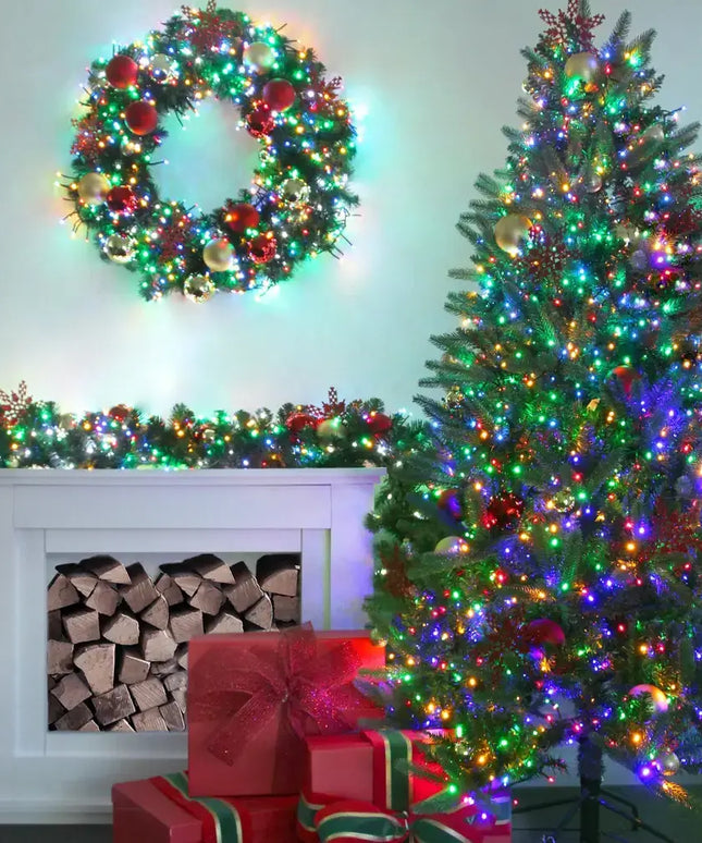 500 LED Connectable Cluster Light - 12 Colour Options - String Light