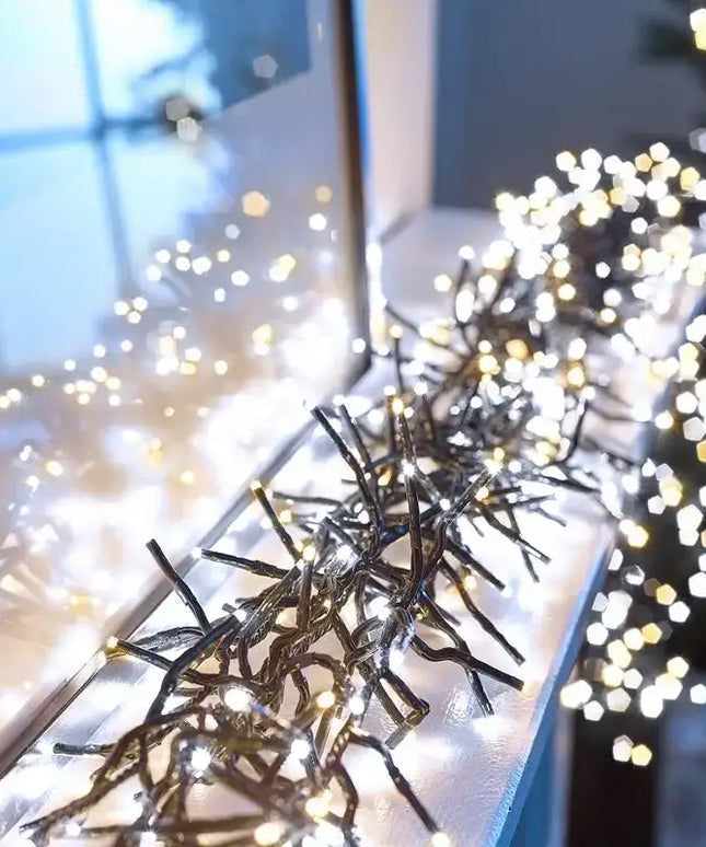 500 LED Connectable Cluster Light - 12 Colour Options - String Light