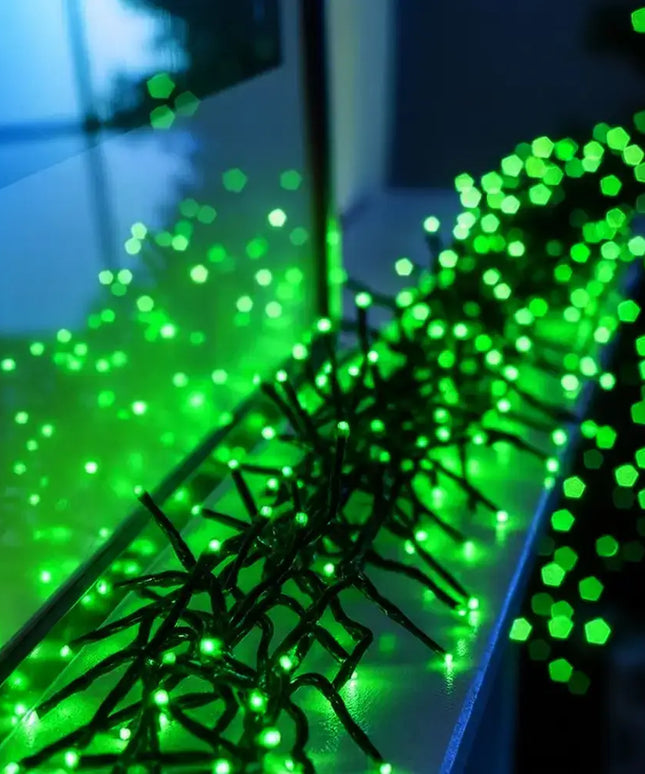 500 LED Connectable Cluster Light - 12 Colour Options - String Light