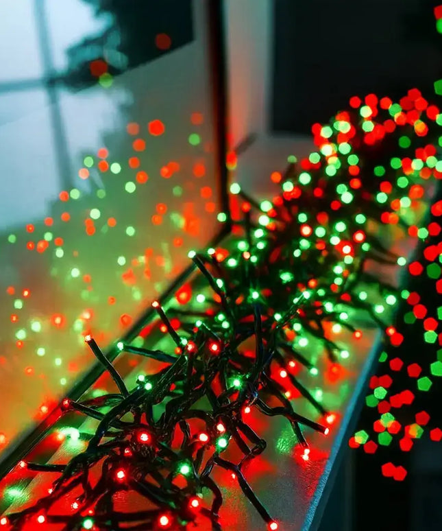 500 LED Connectable Cluster Light - 12 Colour Options - String Light