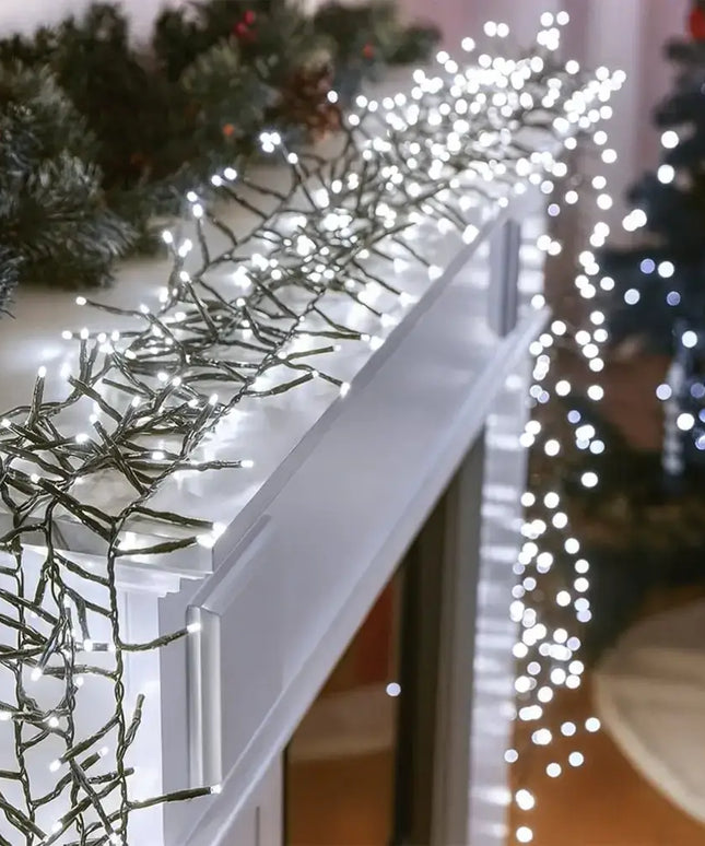 500 LED Connectable Cluster Light - 12 Colour Options - String Light