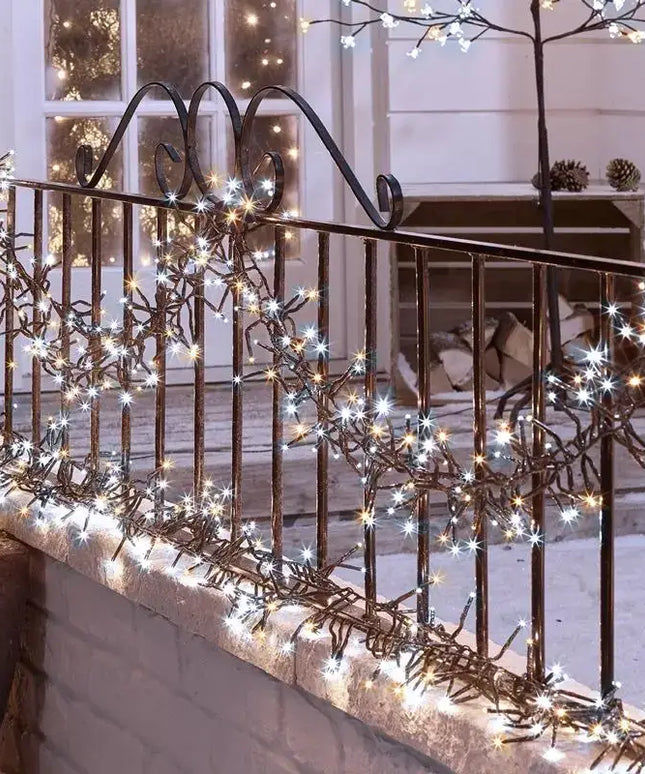 500 LED Connectable Cluster Light - 12 Colour Options - String Light