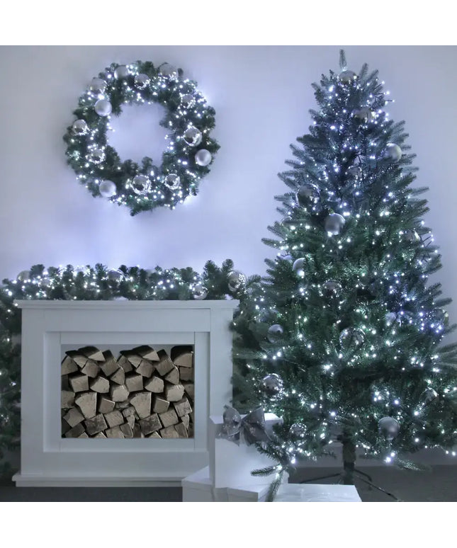 500 LED Connectable Cluster Light - 12 Colour Options - String Light