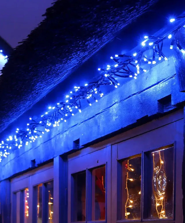 500 LED Connectable Cluster Light - 12 Colour Options - String Light