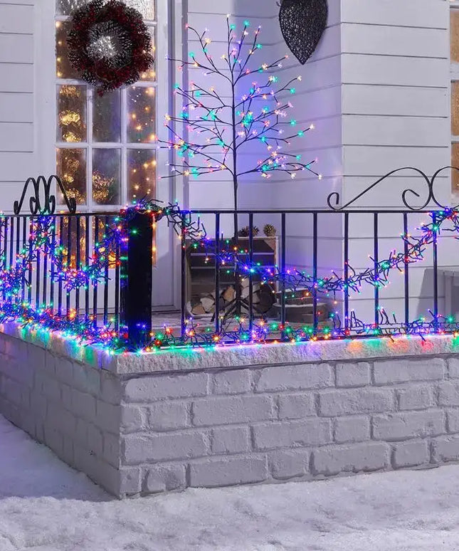 500 LED Connectable Cluster Light - 12 Colour Options - String Light