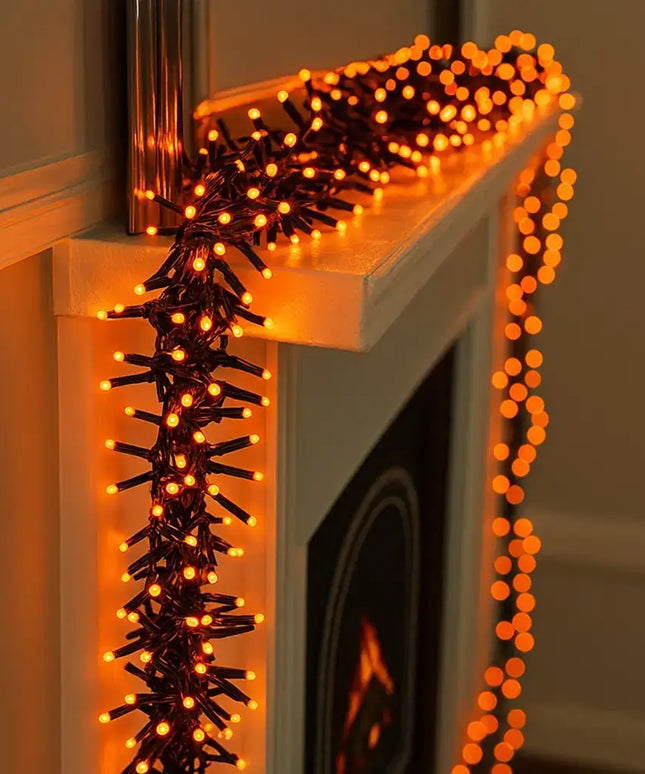 500 LED Connectable Cluster Light - 12 Colour Options - String Light