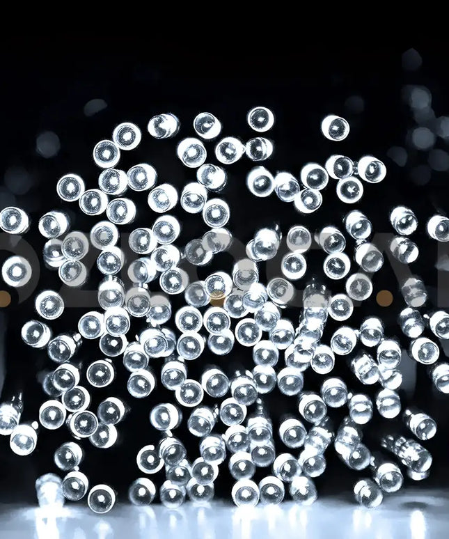 String of white LED fairy lights from 500 Low Voltage LED Christmas Decoration set