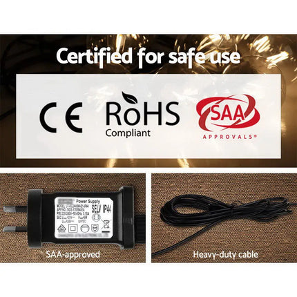 59m Black Festoon String Lights with 60 Bulb Plug in Kit - Occasions > Christmas > Outdoor Decorations & Lights