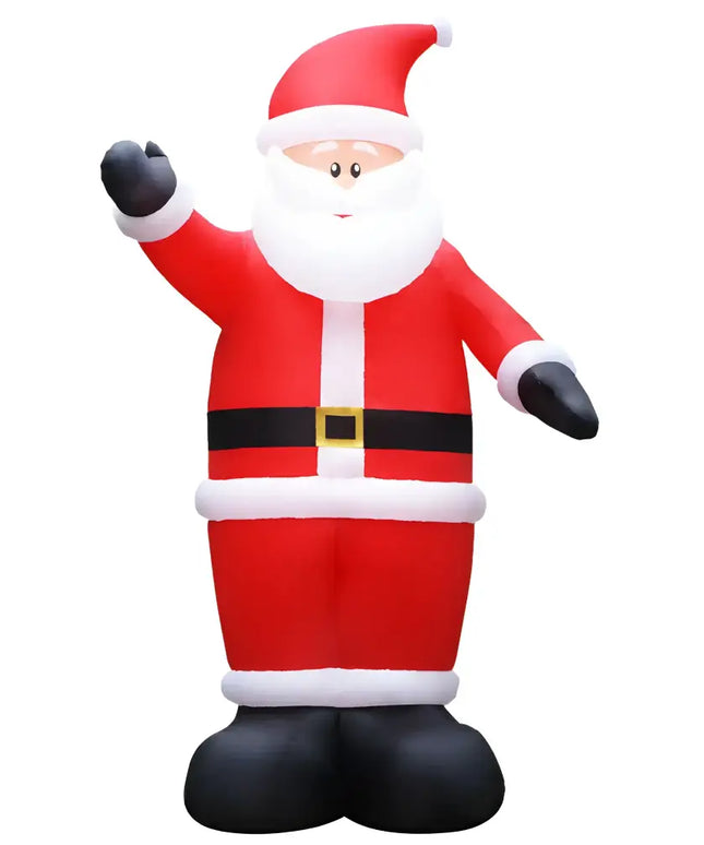 Inflatable Santa Claus figure from 5M Gigantic Christmas Inflatable Santa LED Decorations