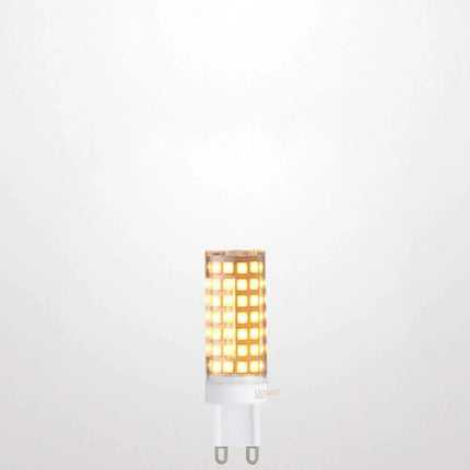 5W Warm White G9 Dimmable LED Capsule Globe Liquidleds, Mini bulbs, 5w-g9