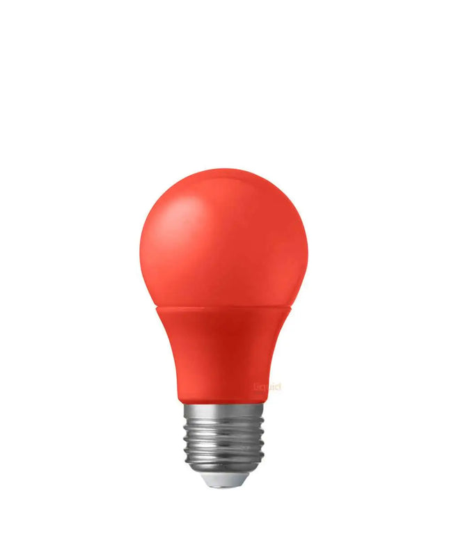 5W Red GLS LED Bulb E27