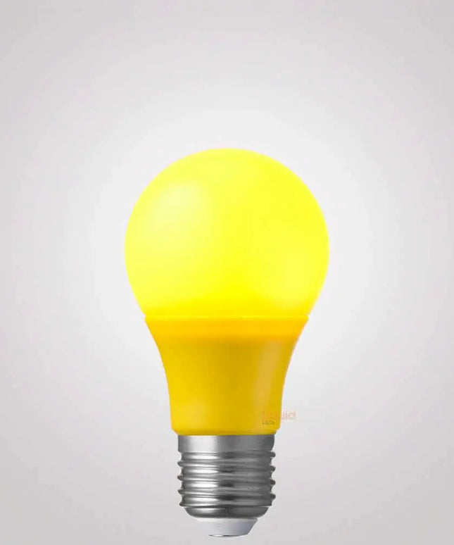 5W Yellow GLS LED Bulb E27
