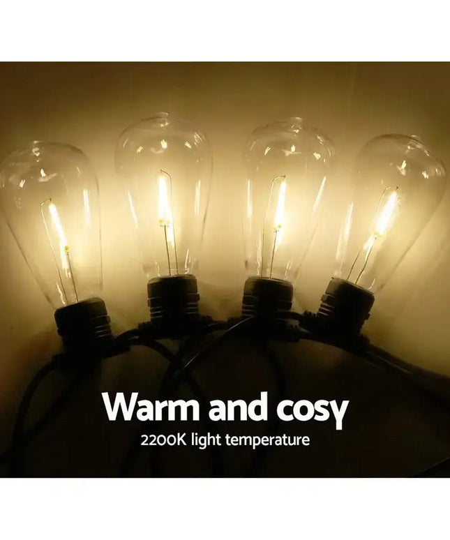 60PCS LED Festoon String Lights Outdoor-Occasions > Christmas-Dropli