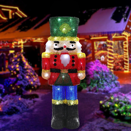 Acrylic Nutcracker Doll - 44cm