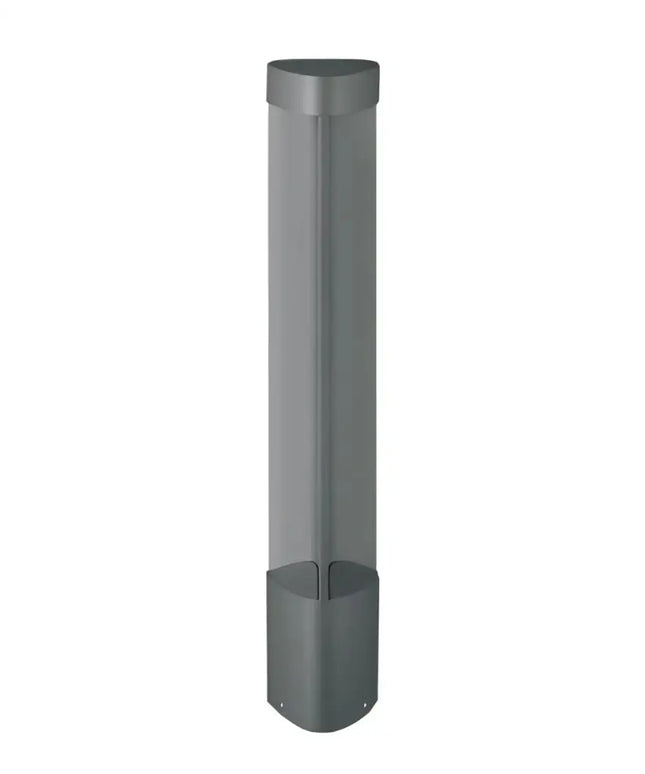 6W LED Bollard Grey Triangular 3000k - BOL2-Bollard Lights-CLA Lighting