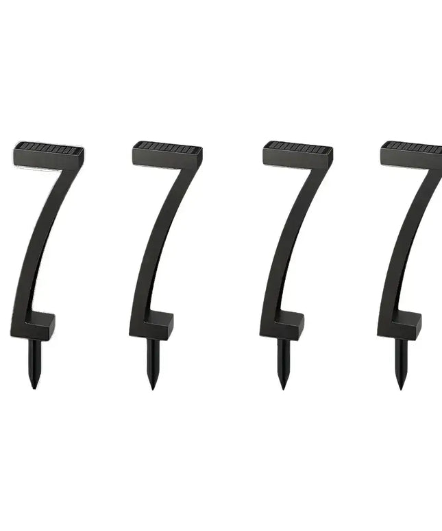 7 Shape Solar LED Garden Lights for Outdoor Pathway and Yard Decoration