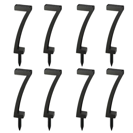 7 Shape Solar LED Garden Lights for Outdoor Pathway and Yard Decoration