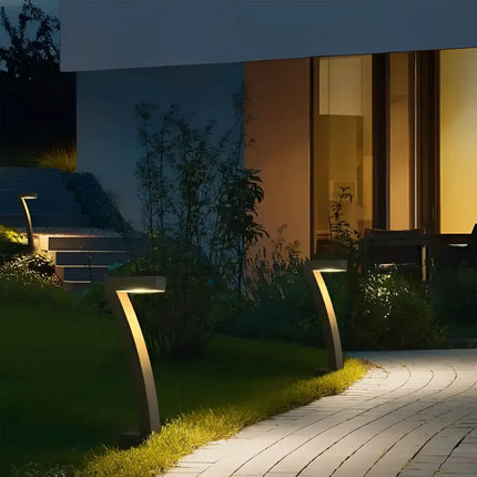 7 Shape Solar LED Garden Lights for Outdoor Pathway and Yard Decoration