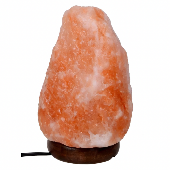 1-2kg Himalayan Salt Lamp on Timber Base