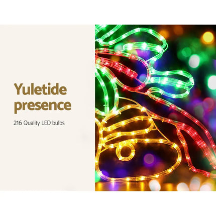 76cm 216 LED Bell Motif Light Decorations Christmas Lights - Occasions > Christmas > Outdoor Decorations & Lights
