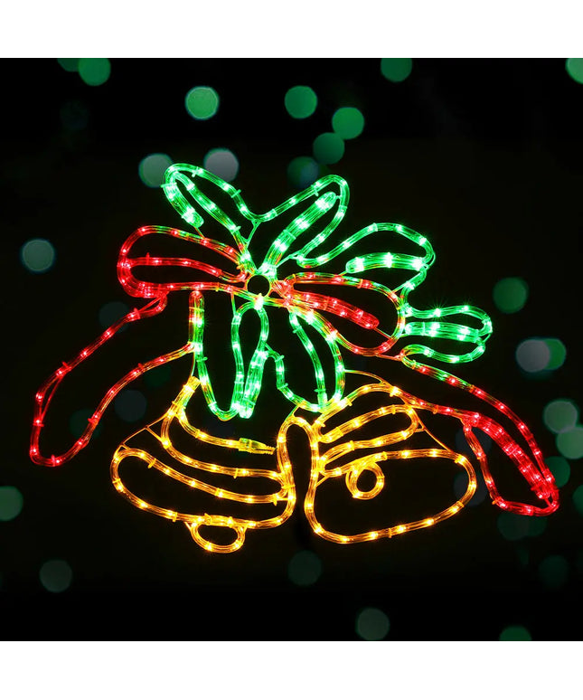 76cm 216 LED Bell Motif Light Decorations Christmas Lights - Occasions > Christmas > Outdoor Decorations & Lights